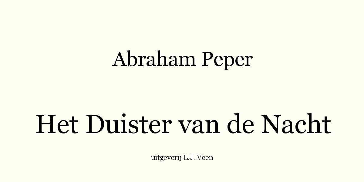 Abraham Peper Net Worth